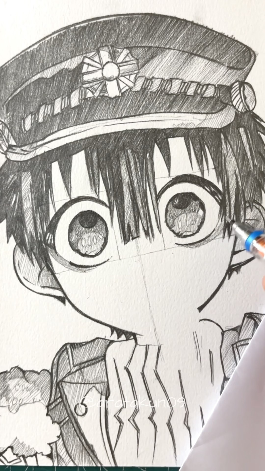 地縛少年花子くん Drawing Hanako-kun Eyes #drawing #地縛少年花子くん #イラスト - YouTube