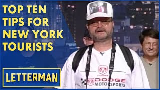 Top Ten Things Every New York City Tourist Needs To Know | Letterman