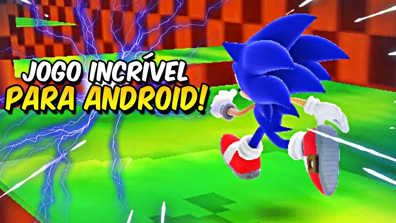 JOGO DE SONIC ESTILO GENERATIONS 3D para ANDROID! 