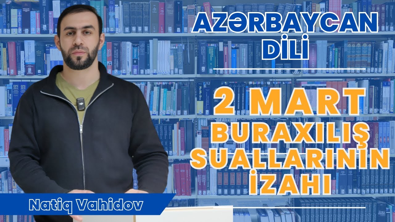 2 mart Azərbaycan dili buraxılış