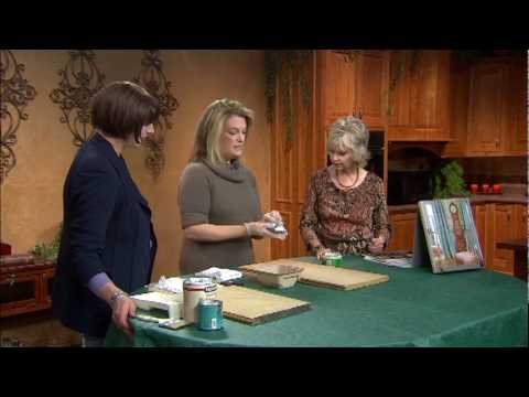 Rhonda and Edie show how to pickle a wood floor