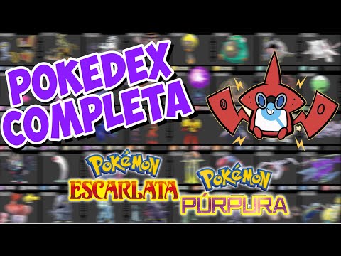 Guía Pokémon Escarlata y Púrpura: lista con todos los Pokémon confirmados  de la Pokédex de Paldea