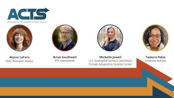 ACTS Webinar: Powering Team Science Through Strategic Communication