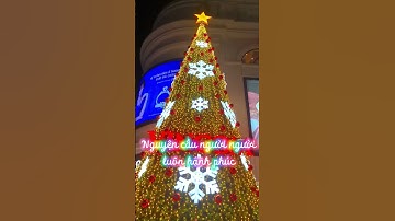 Cây Thông WinCom LaZA Vĩnh Long đón Giáng Sinh# Shoprts