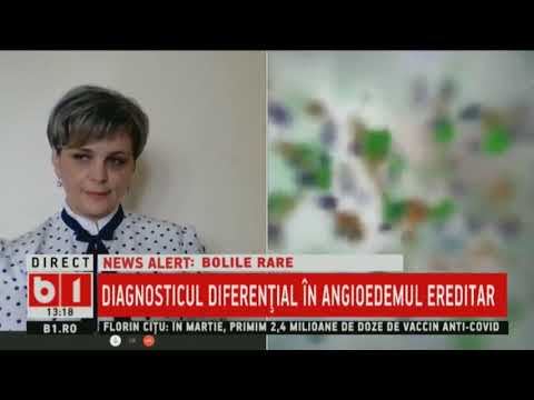 EMISIUNEA 360MEDICAL - B1TV - Angioedemul ereditar, simptome și diagnostic 14.02.2021