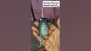 Scorpio flip key programming success all car
