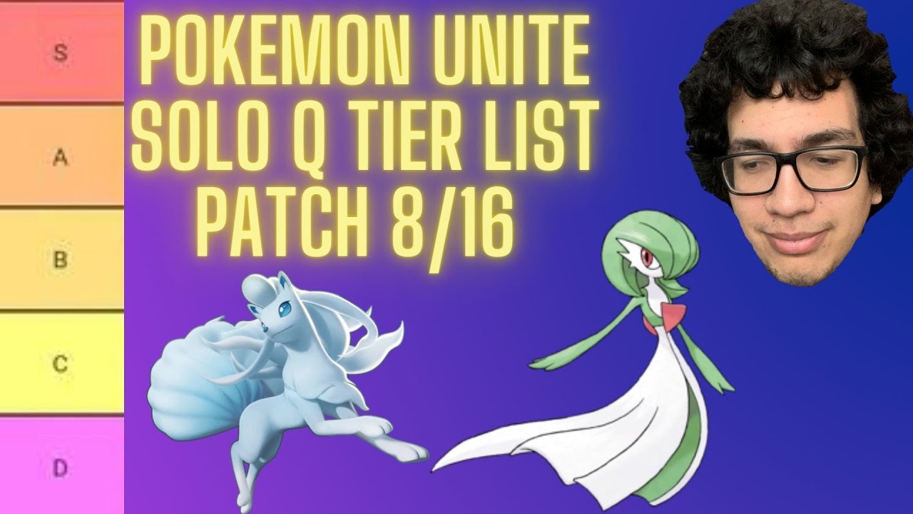 Pokemon Unite Solo Queue Tier List, After Patch 8/16, Best to Carry ...