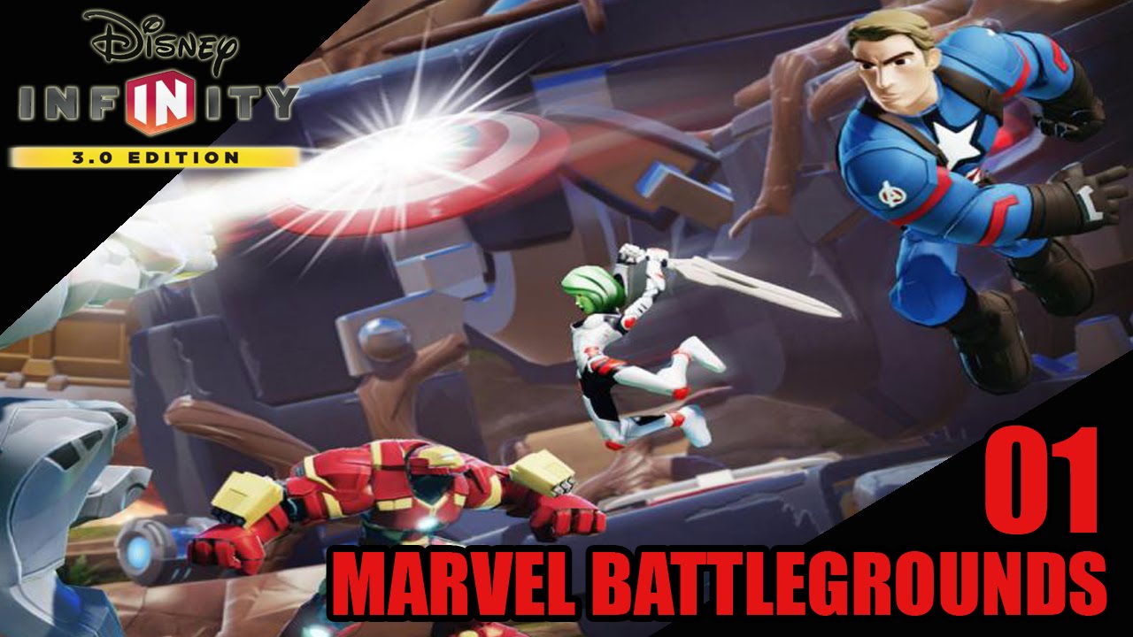 Disney Infinity 3.0 Marvel Battlegrounds 01 gameplay YouTube