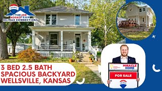 JUST LISTED! 329 W 3rd Street wellsville KS 66092 Cinematic Video Tour. 4K
