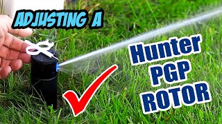 Hunter PGP Rotor Adjustment