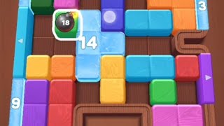 Wood Away Block Jam Level 307-308 Walkthrough Gameplay Android,iOS