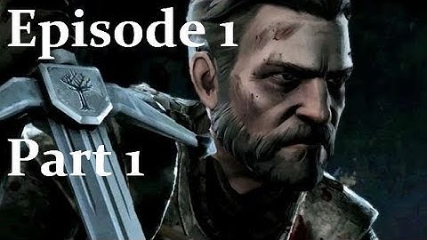 Game of Thrones (TellTale): Episode 1 - Part 1 - Gared (PS4)