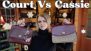 Coach Cassie vs Vintage Coach Court Bag (Review & Comparison)