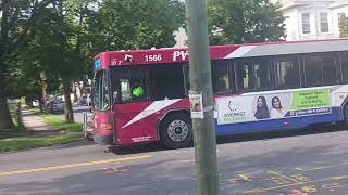 PVTA 2010 Gillig Advantage Low Floor #1566 on route B17. 