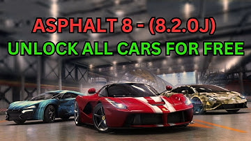 Asphalt 8 (8.2.0) - Unlock All Cars | Cheat Table for Asphalt 8 New Version