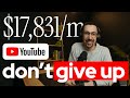 I stopped growing on youtube and kept publishing...