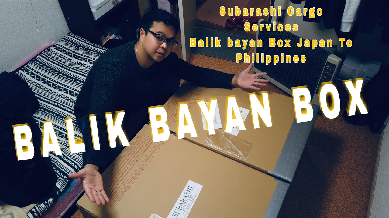 BALIK BAYAN BOX JAPAN TO PHILIPPINES 🇯🇵🇵🇭 2022 YouTube