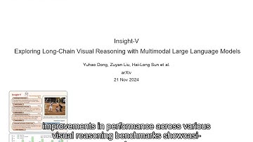 [English]  Insight V Exploring Long Chain Visual Reasoning with Multimodal Large Language Models