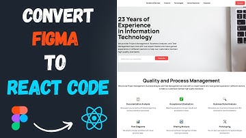 Figma to React JS Code Using AI Tool 2025 – Convert Design to Code