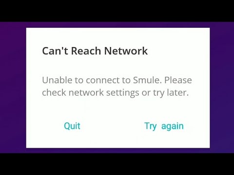 Unable To Connect To Smule | Unable To Connect To Smule Code 50 | Smule App Not Working