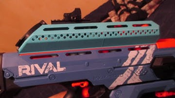 (NERF MOD) Rival Perses Extended Hopper w/Optic and Loadout!