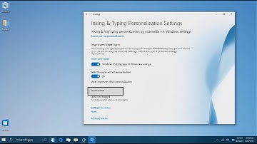 How to Activate Enhanced Inking & Typing Personalization on Windows PC