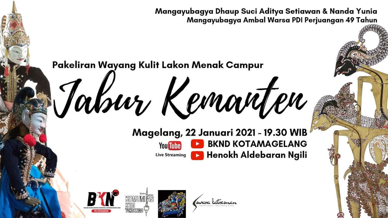 JABUR KEMANTEN Pakeliran Wayang Kulit Lakon Menak Campur