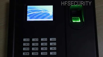 HuiFan Technology——How to set Access Control Anti Passback Parameter for Bio 800