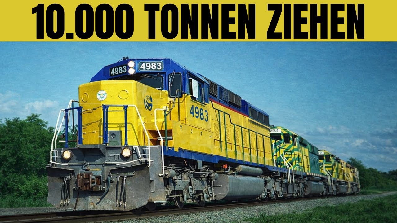 Warum können Lokomotiven so viel Gewicht ziehen?