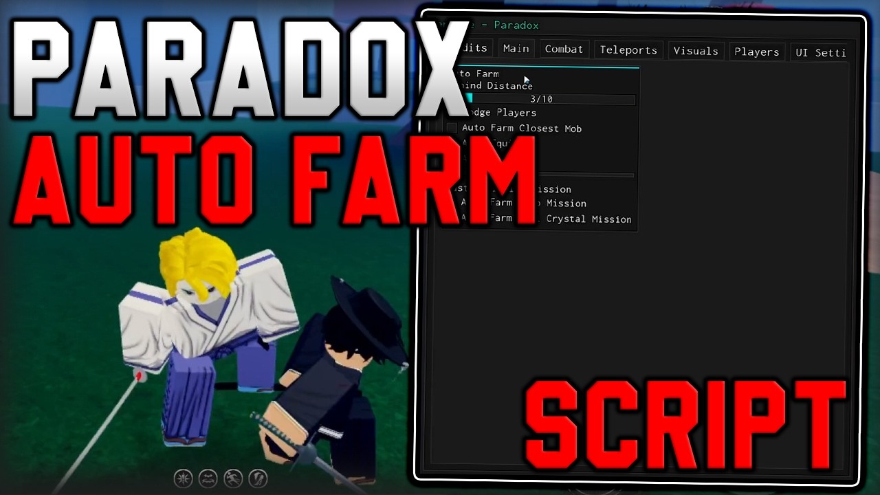 [☠️RELEASE] Paradox Script Auto Farm, Kill Aura, Auto Missions (Roblox ...