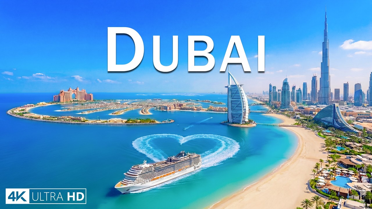 [4K] Dubai 🇦🇪 – Skyline of Tomorrow, Arabian Desert & Blue Seas