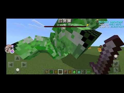 creeper vs charged creeper vs mutant creeper vs charged mutant creeper vs creeper titan vs......