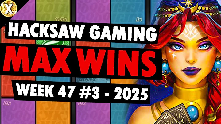 HACKSAW GAMING MAX WINS (WEEK 47 #3 - 2025)