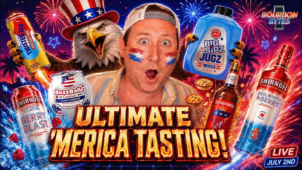 Tasting the MOST Outrageous 'Merica Drinks! (BuzzBallz, Twisted Tea & More)