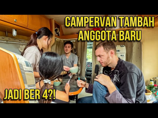 ADA ANGGOTA BARU DI CAMPERVAN⁉️ #74 class=