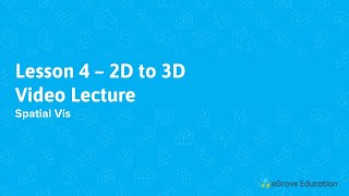 Spatial Vis™ Lecture | Lesson 4 - 2D to 3D