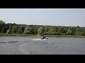Выход на глисс 2 чел. Лодка Азимут Эверест 405
