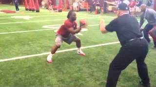 Trent Richardson after pro day