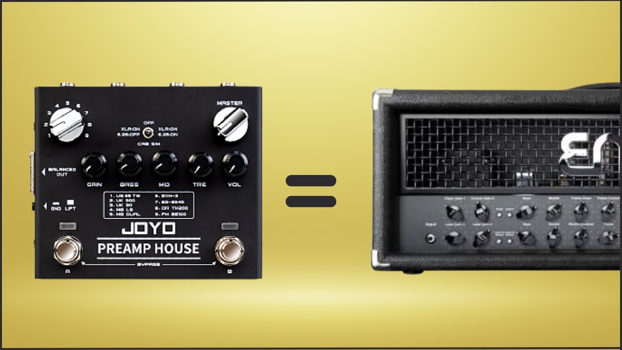 ENGL Fireball: Joyo preamp House E645 - YouTube