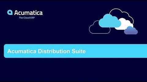 Distribution Management #DistributionManagement #cloudcybercore #cloudcybercoreaccumatica