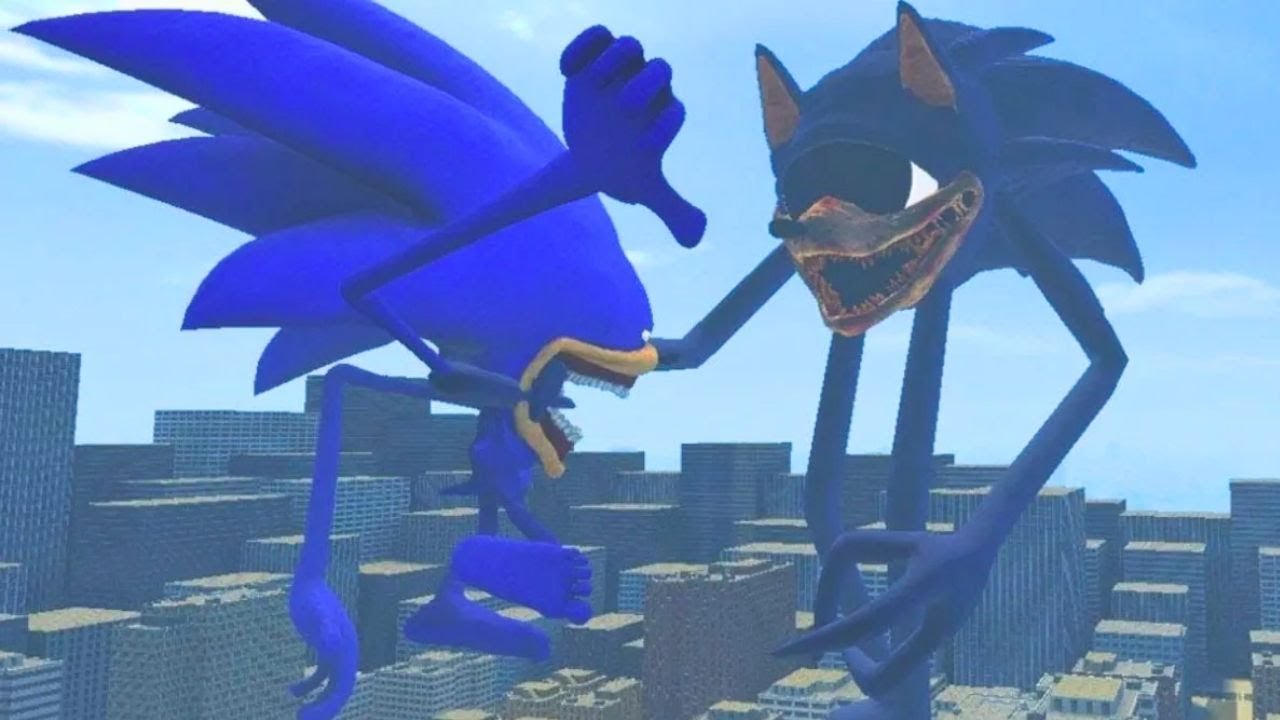 NEW SONIC.EYX INNYUME SMILEY'S VS ALL SHIN SONIC TAPES FAMILY in Garry's Mod !