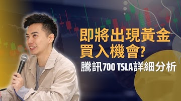 即將出現黃金買入機會? 騰訊700 TSLA詳細分析