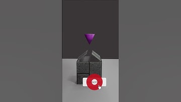 Oddly Satisfying, Cube-Cone Loop Animation #Blender #3dart #satisfying #asmr #relaxing #shortsvideo