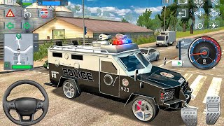 新作警察シミュレーター2026 - 警察装甲トラック - SWATシミュレーター - カーゲーム Androidゲームプレイ screenshot 1