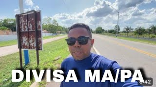 Fui na DIVISA MARANHÃO E PARÁ 🇧🇷 aqui é brasil - Boa Vista do Gurupi / vlog 