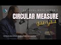 PURE MATH P1 | EXAM QUESTIONS | CIRCULAR MEASURE
