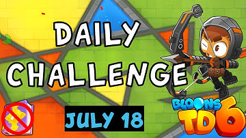 Bloons TD 6 Daily Challenge | Pointy Objects Only | No MK No Powers | July 18 2023