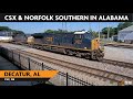 Decatur, Alabama, USA | Virtual Railfan  LIVE !