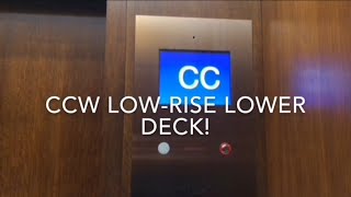 OTIS Double-Deck Compass Low-Rise Elevators at Commerce Court West Toronto (Retake)