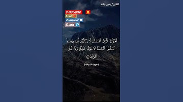 تلاوة عطرة من سورة الأعراف بصوت القارئ يحيى رشاد #quran #quranquotes #telawat #tiktok #quraan